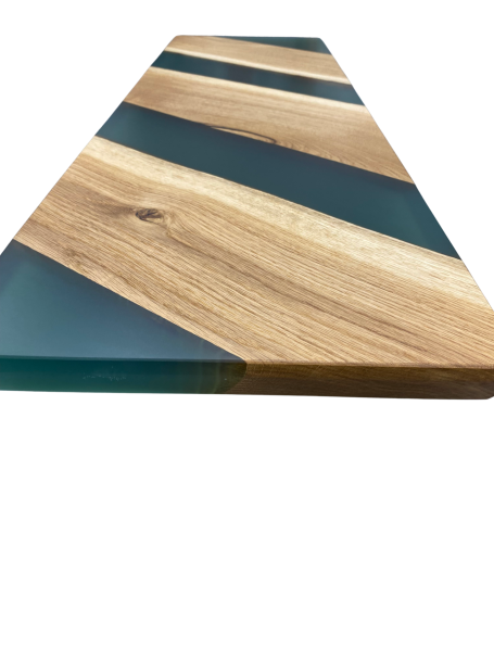 Plateau en chêne massif de la console artisanale Tamia